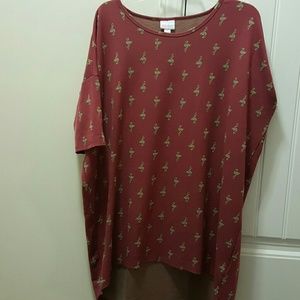 LulaRoe M Irma Flamingos