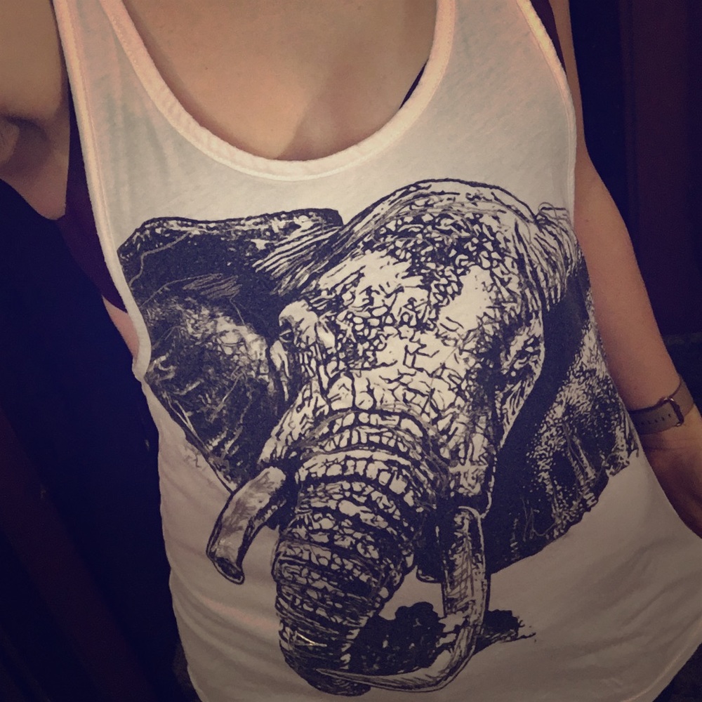 Elephant tank top