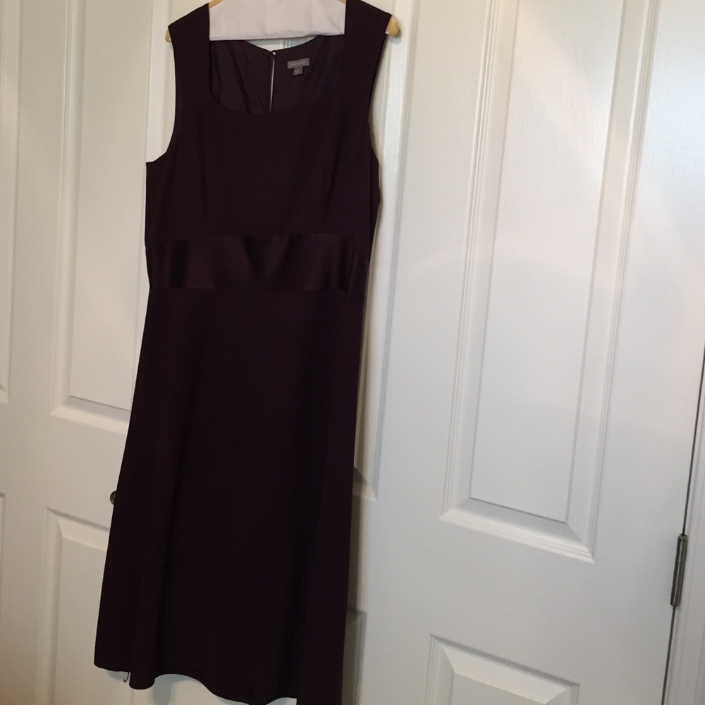 Elegant purple Ann Taylor dress