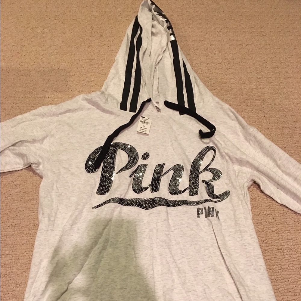 BRAND NEW PINK HOODIE