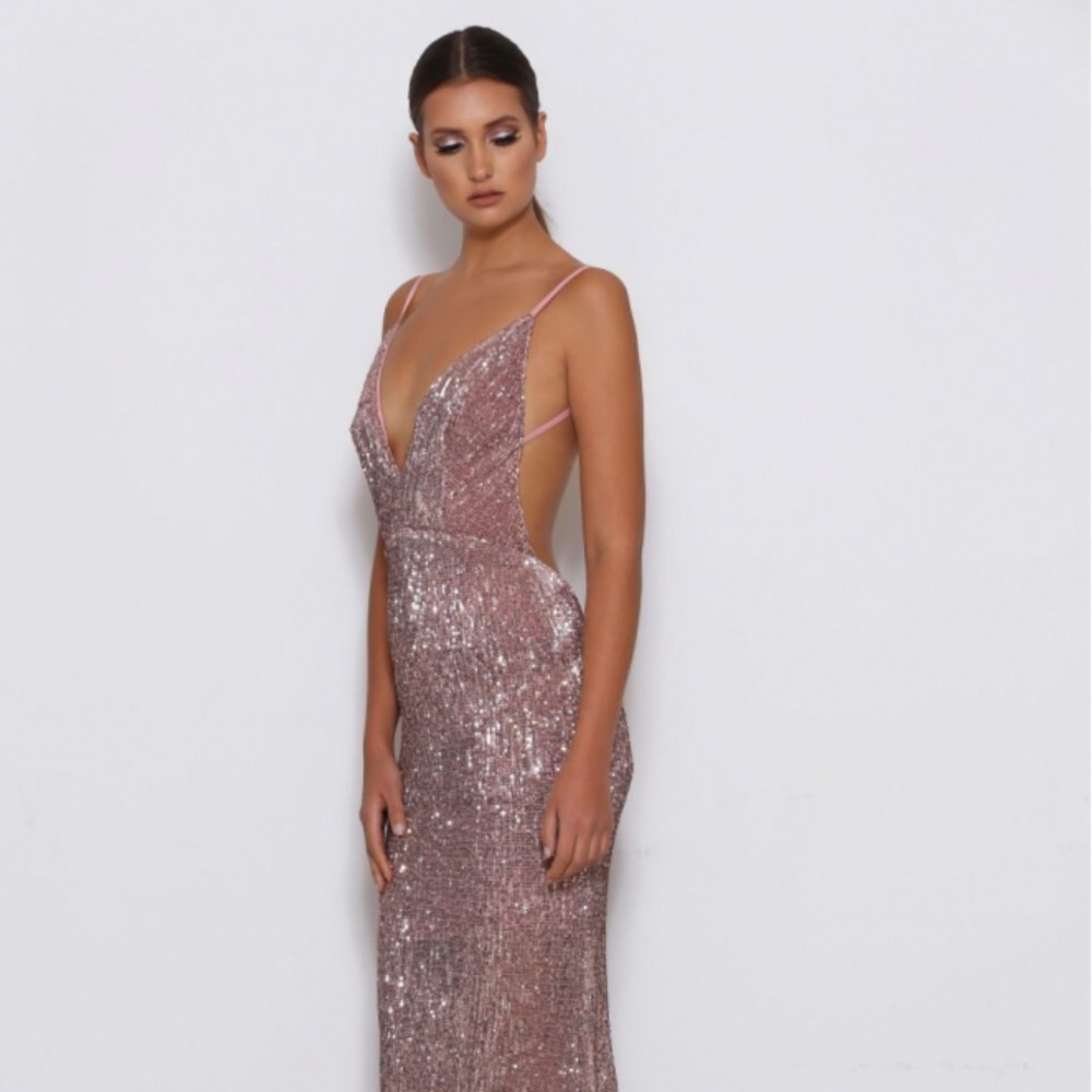 Shari Benjamin formal gown