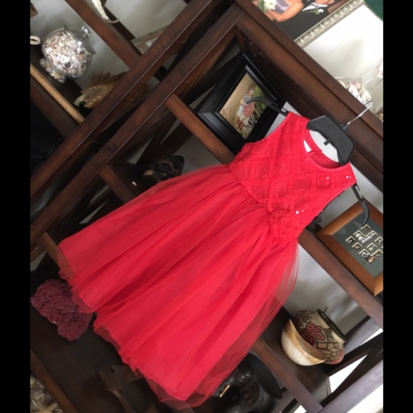 Other - Beautiful Red Party Dress Size 6