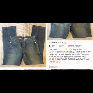 Banana Republic Jeans