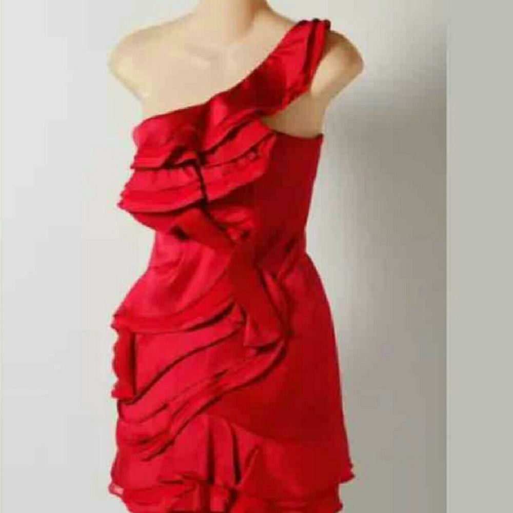 Bcbg Red Dress size 10