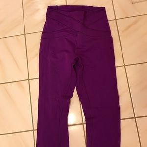 Lululemon long purple pants