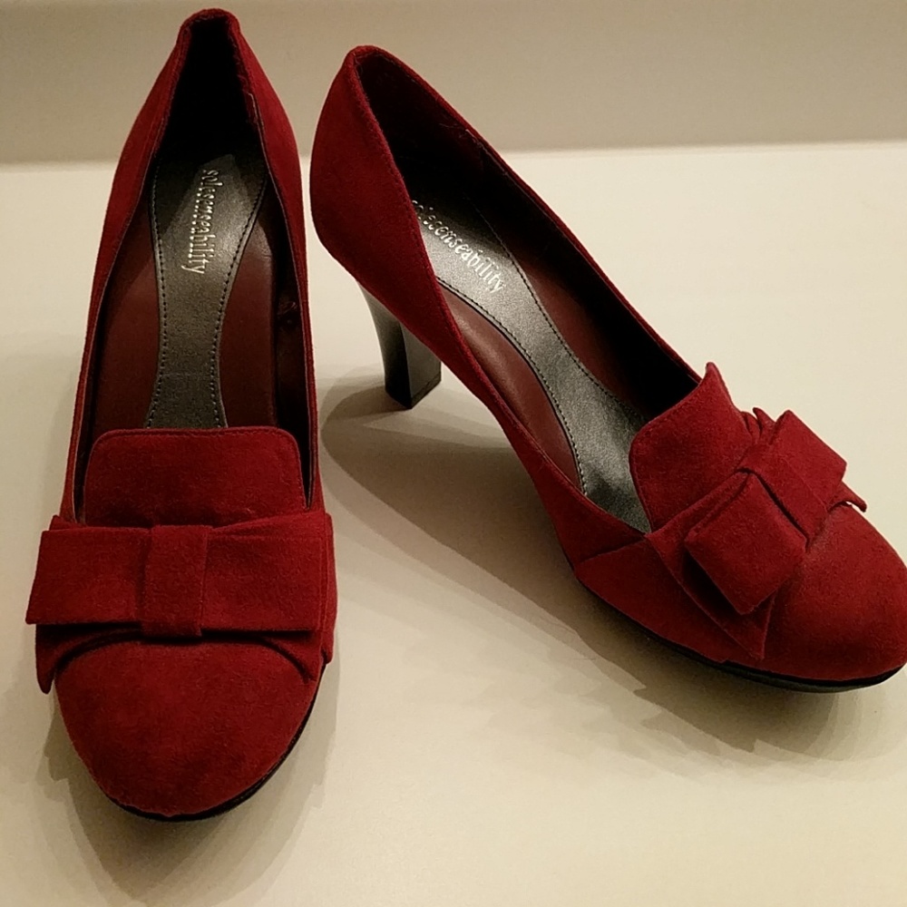 Maroon Solesenseability Heels