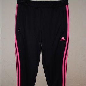Neon pink Adidas track pant (soccer pant)