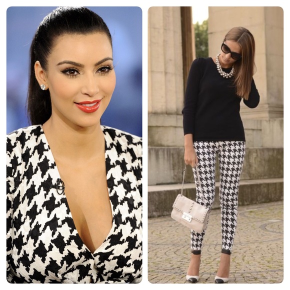 Pants - Houndstooth Leggings