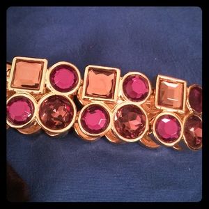FINAL SALE! Gorgeous "jeweled" bracelet.