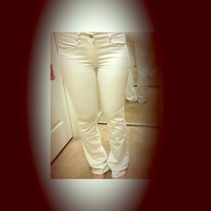 White jeans