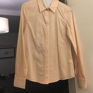Banana Republic Peach long sleeves button up