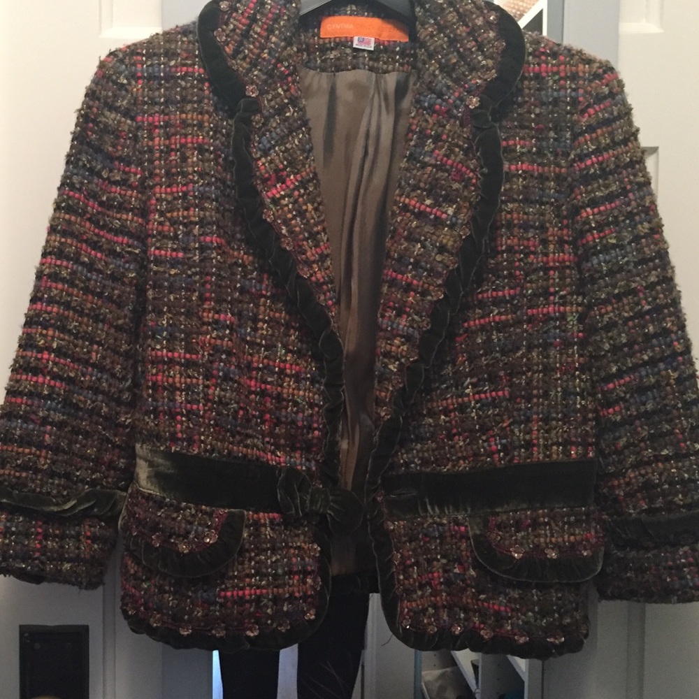 Cynthia Steffe Chanel-style jacket