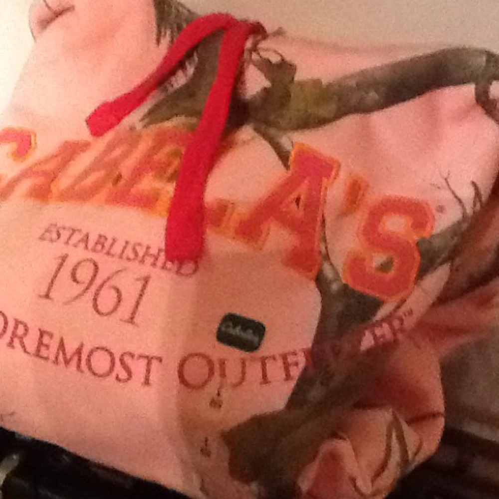 Cabellas Pink Camo Hoodie