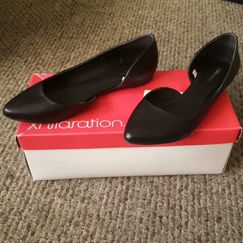 Xhilaration Black Flats
