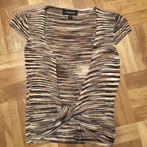 Bebe Knit Top XS