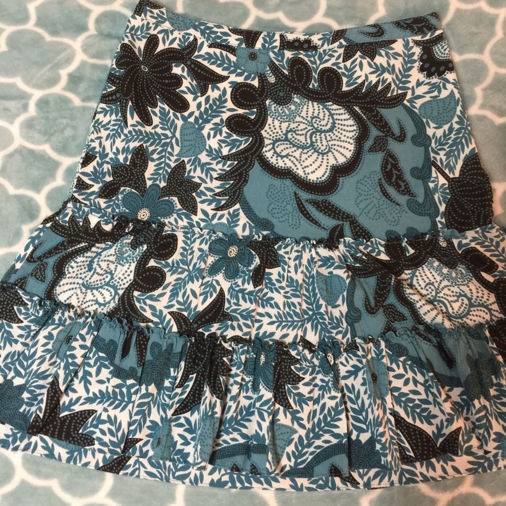 Ann Taylor Size 4 Skirt with Ruffles