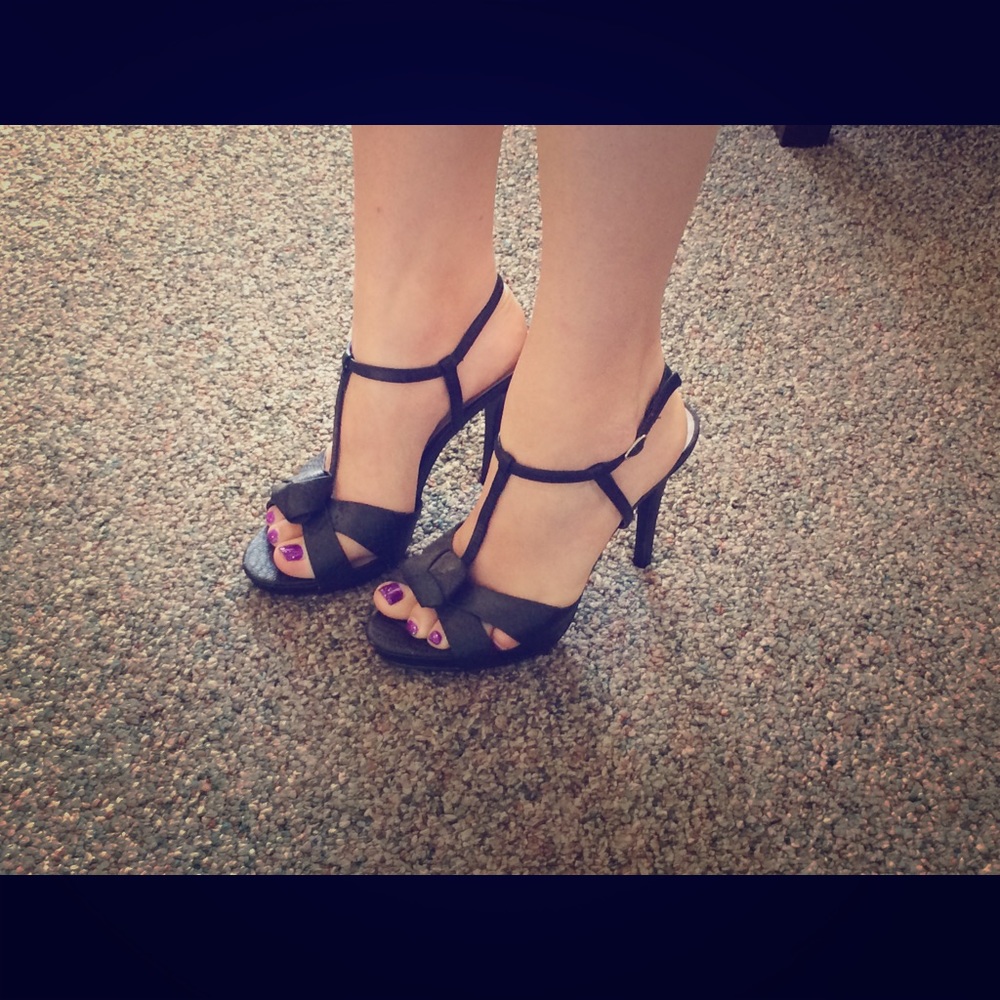 Black heels