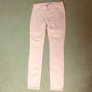 Peach jeans