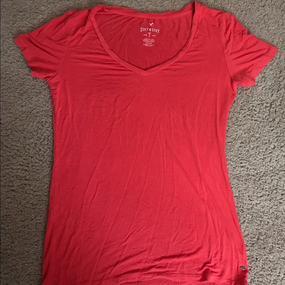 American Eagle Soft & Sexy V-Neck Shirt