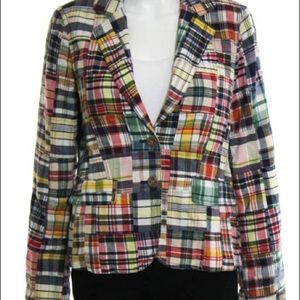 Plaid blazer