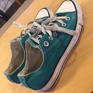 Teal Converse