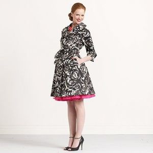 NWOT Kate Spade Watercolor Rose Lauren Trench