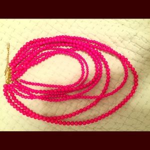 Baublebar multi strand bold beaded necklace