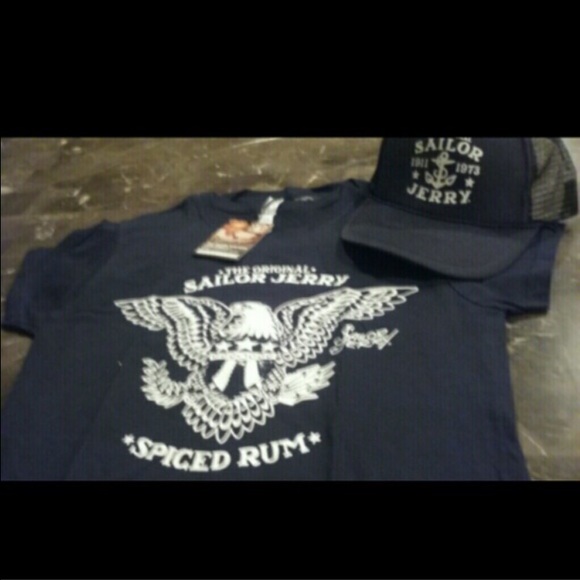 Sailor Jerry Trucker Hat **Ships Tomorrow** - Picture 2 of 3