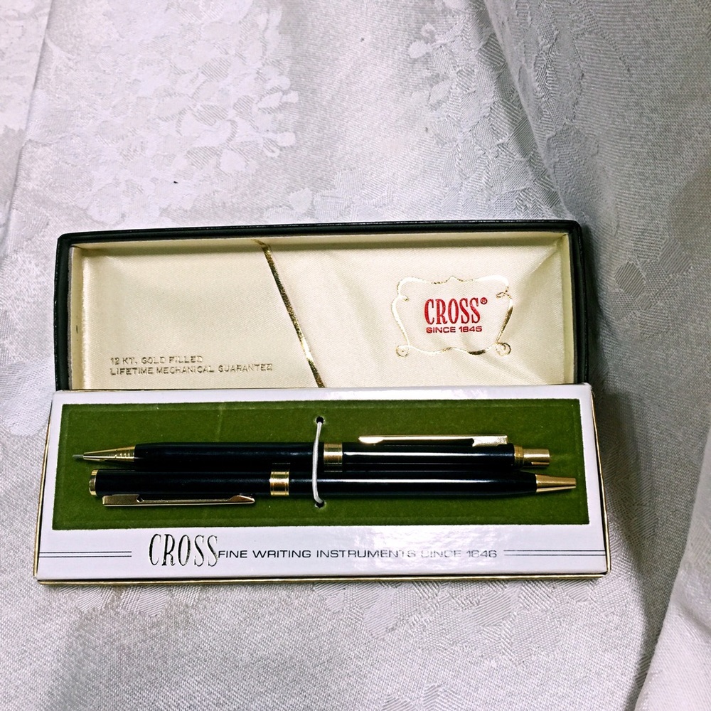 🔥 CROSS 12k gold ball pen Vintage