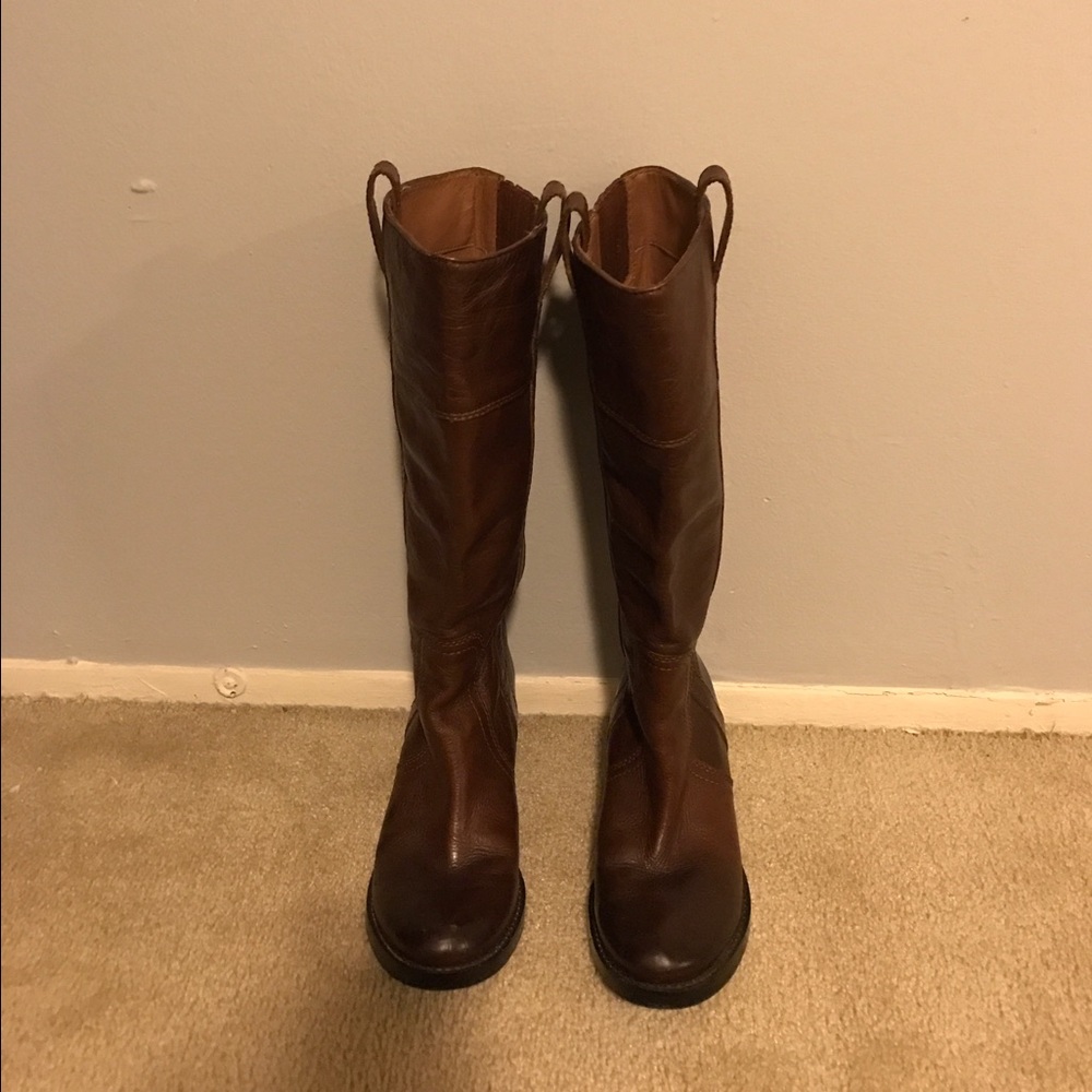 Brown Leather Boots