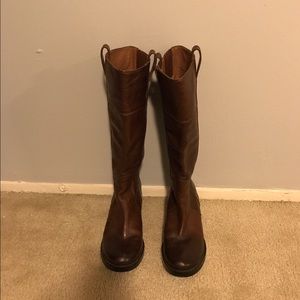 Brown Leather Boots