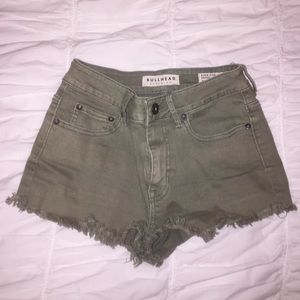 Bullhead high rise short-army green