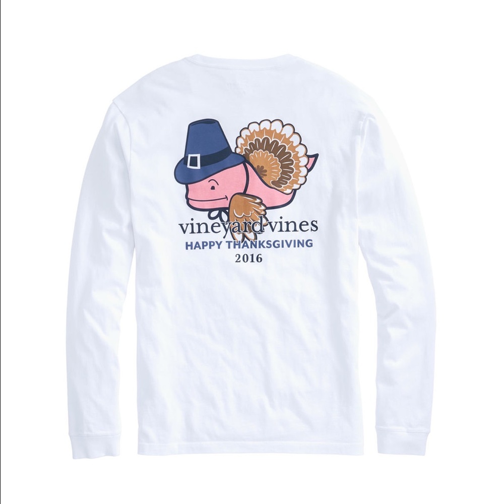 BRAND NEW Vineyard Vines Thanksgiving Tee