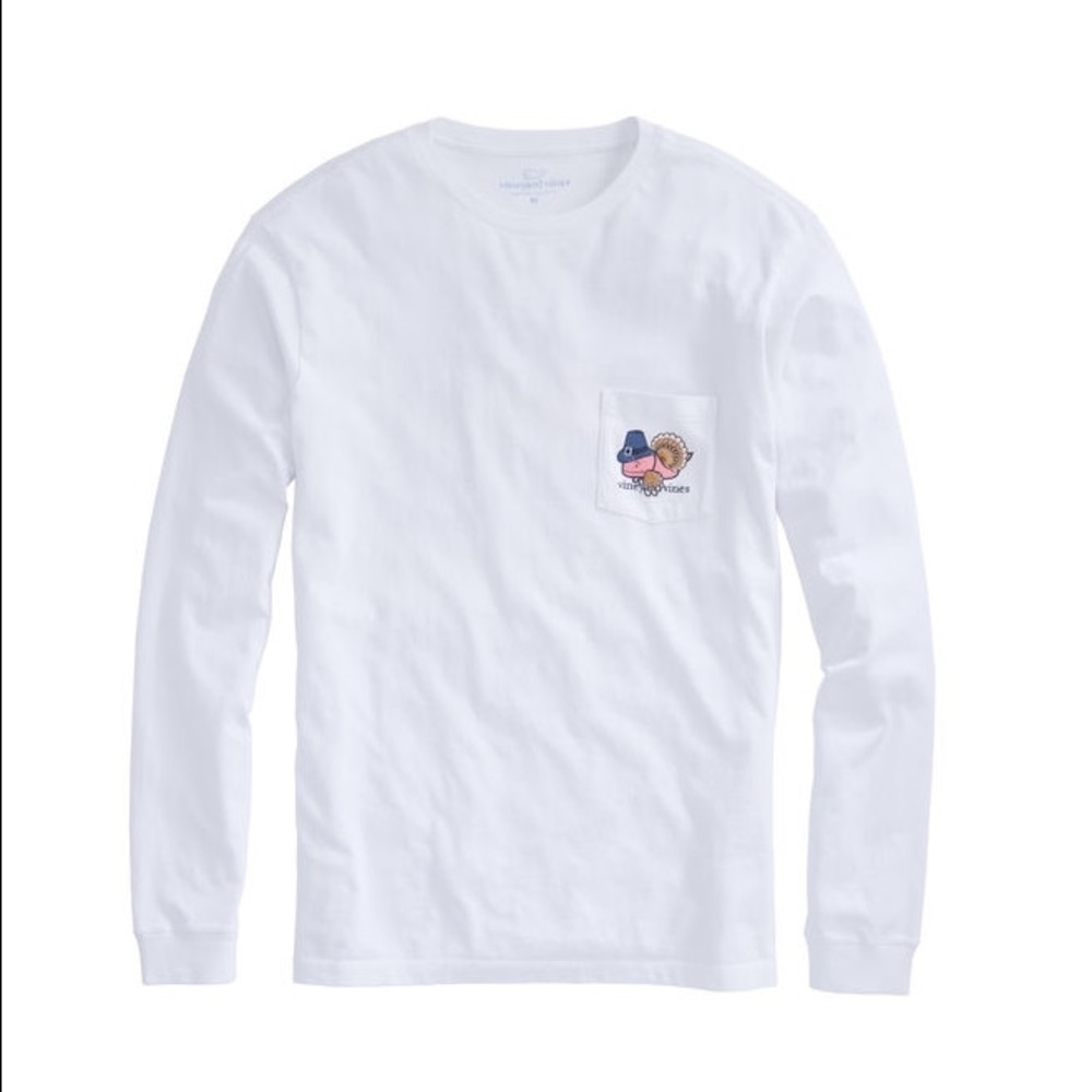 BRAND NEW Vineyard Vines Thanksgiving Tee - Picture 2 of 4