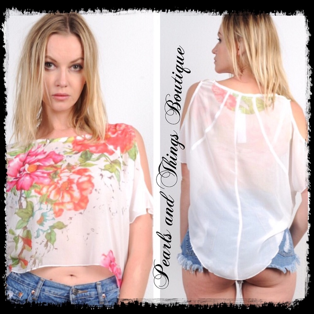 💋Host Pick-Final Sale-Gorgeous Floral Blouse
