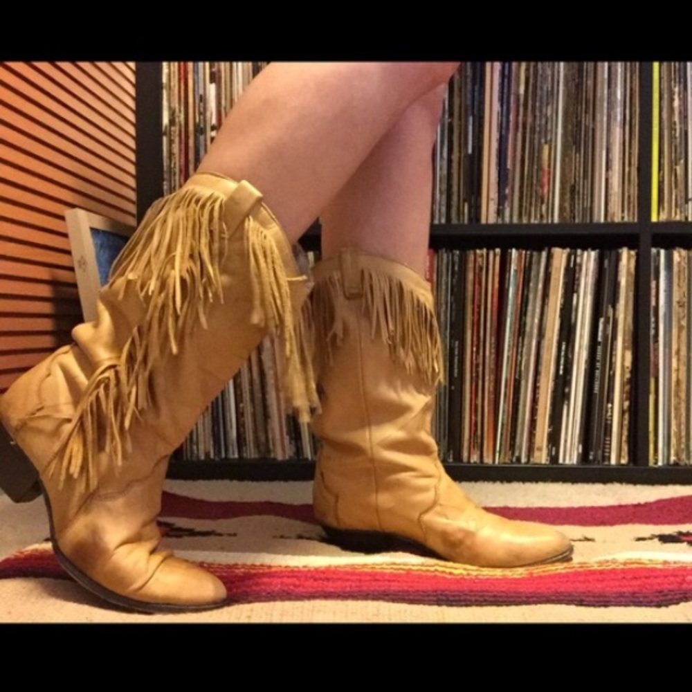 Vintage festival boots