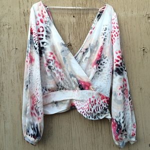 Bebe multicolor top 👚