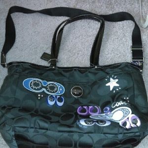 Coach diaper bag