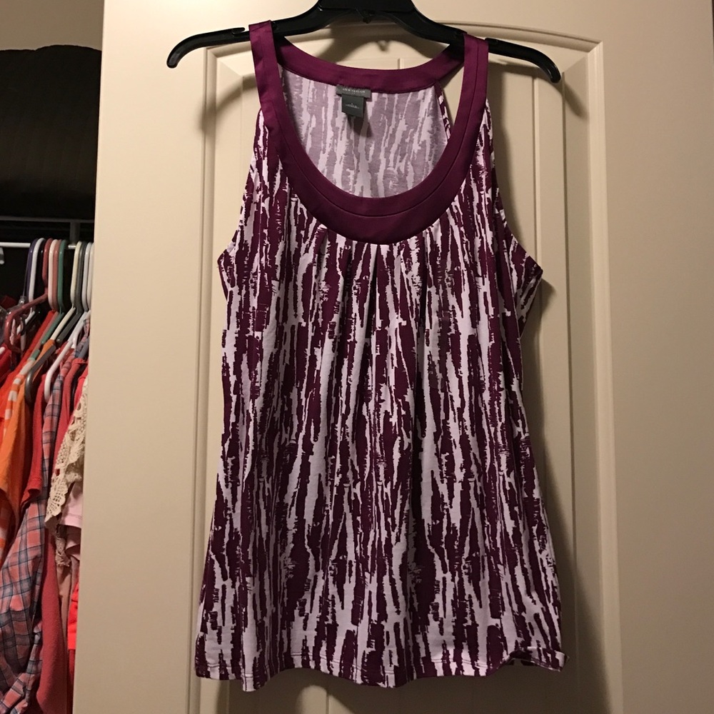 Purple tank top
