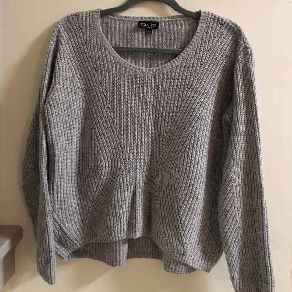 Gray toyshop perfect oversized sweater