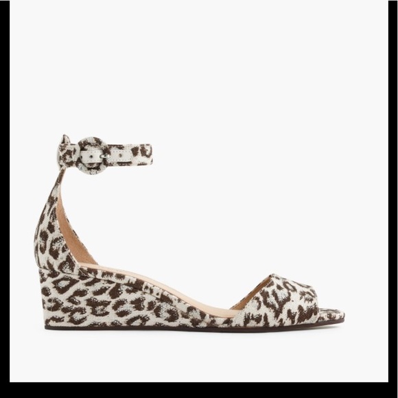 J. Crew Laila Leopard Wedges - Picture 5 of 5