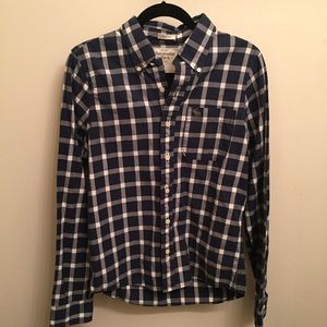 Men's Abercrombie and Fitch Long Sleeve Button Up