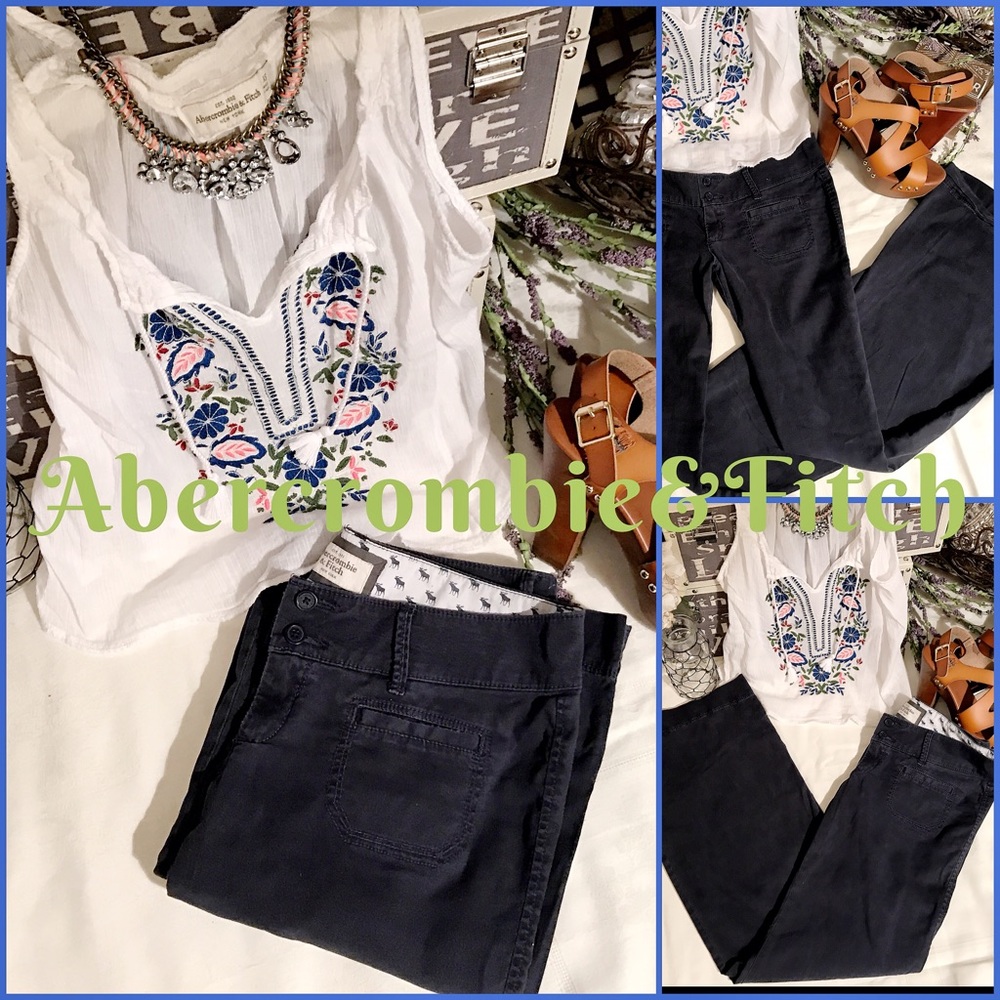 Abercrombie & Fitch Wide Leg Pant💜