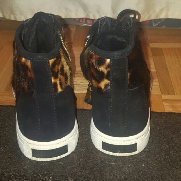 Ralph Lauren Leopard high tops - Picture 3 of 4