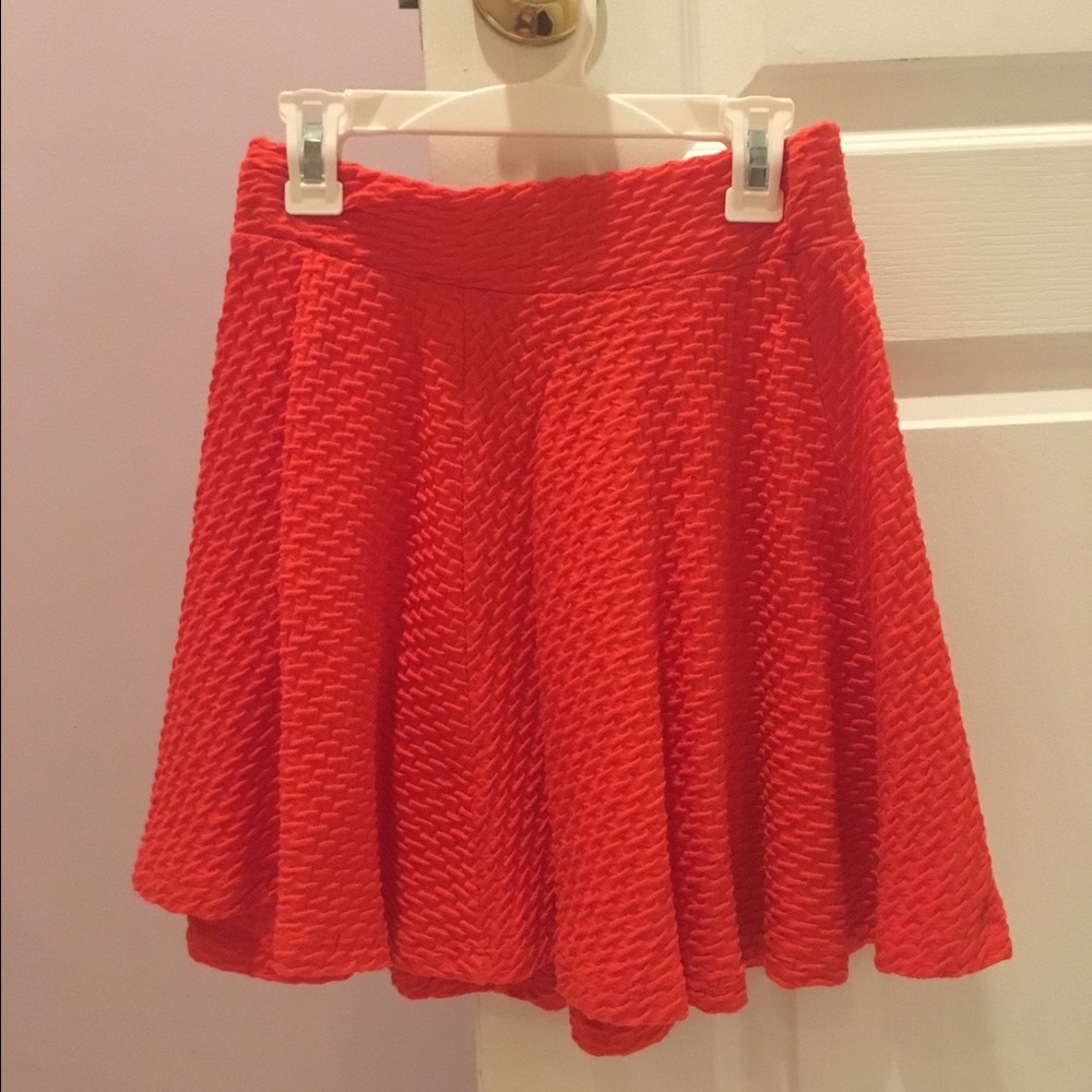 ❤️Red Quilted Circle Skirt!