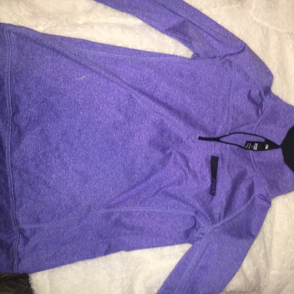 Vs pink quarter zip