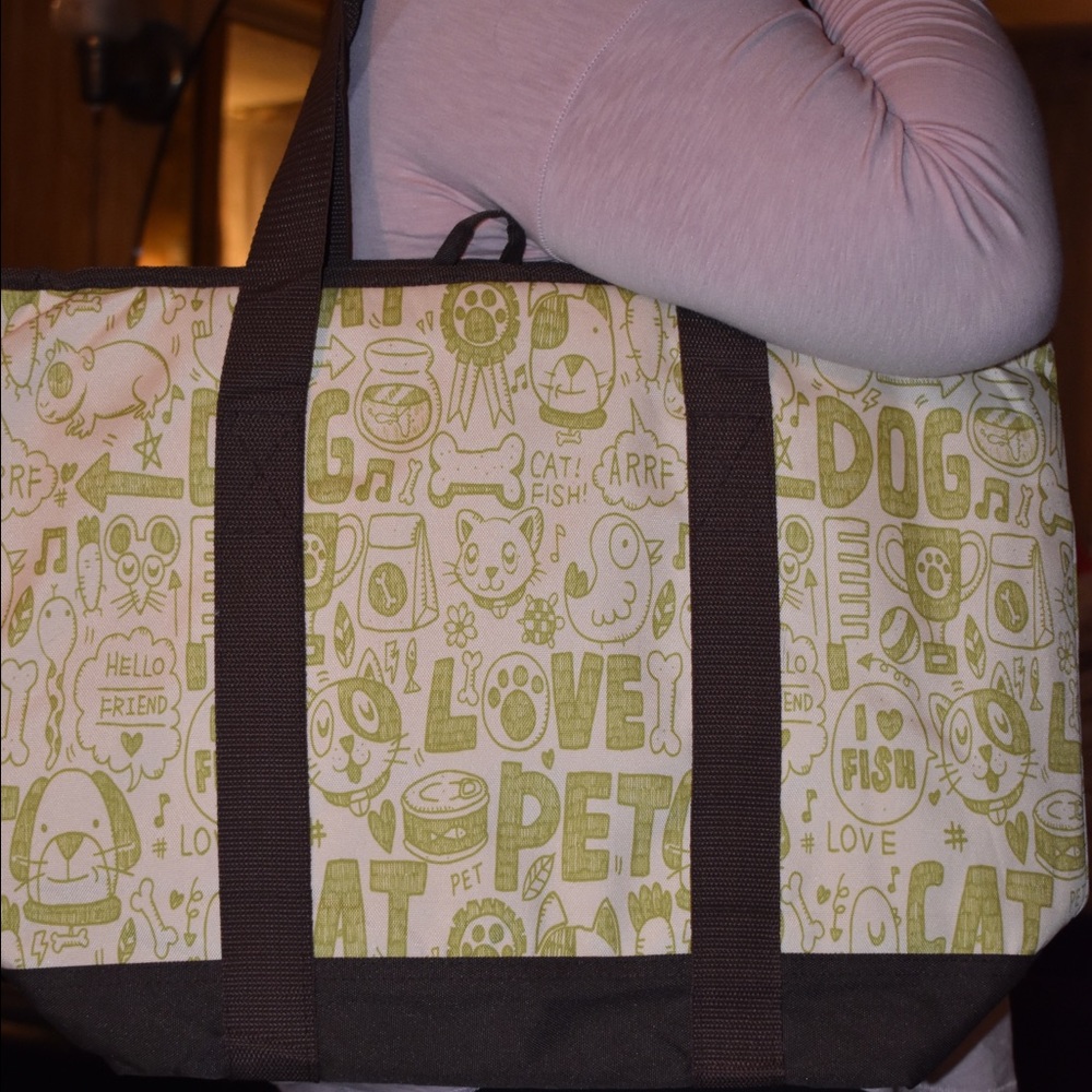 Cute animal-themed tote