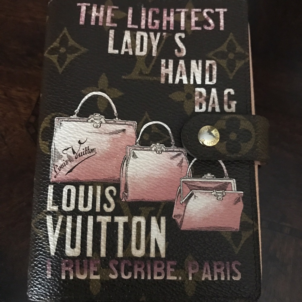 LOUIS VUITTON Monogram Affiche Agenda PM