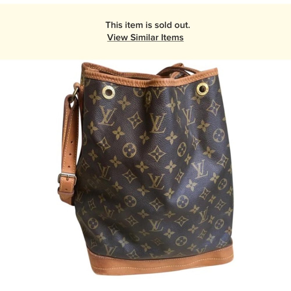 Authentic LV NOE GM