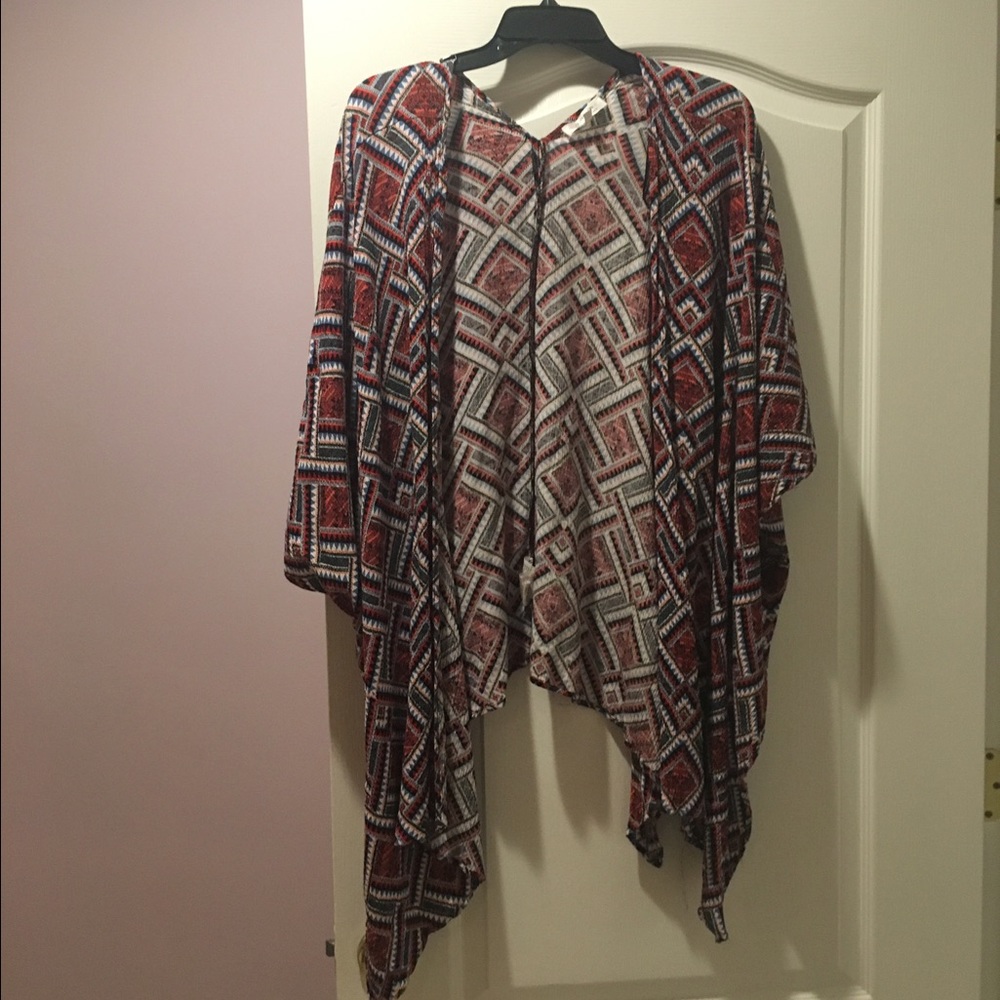Bright Tribal Print Kimono!